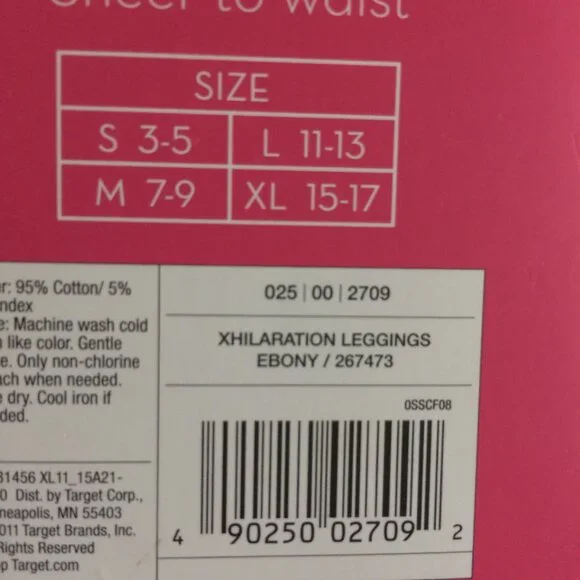 Xhilaration Leggings - Black - XL NWOT - Picture 6 of 6